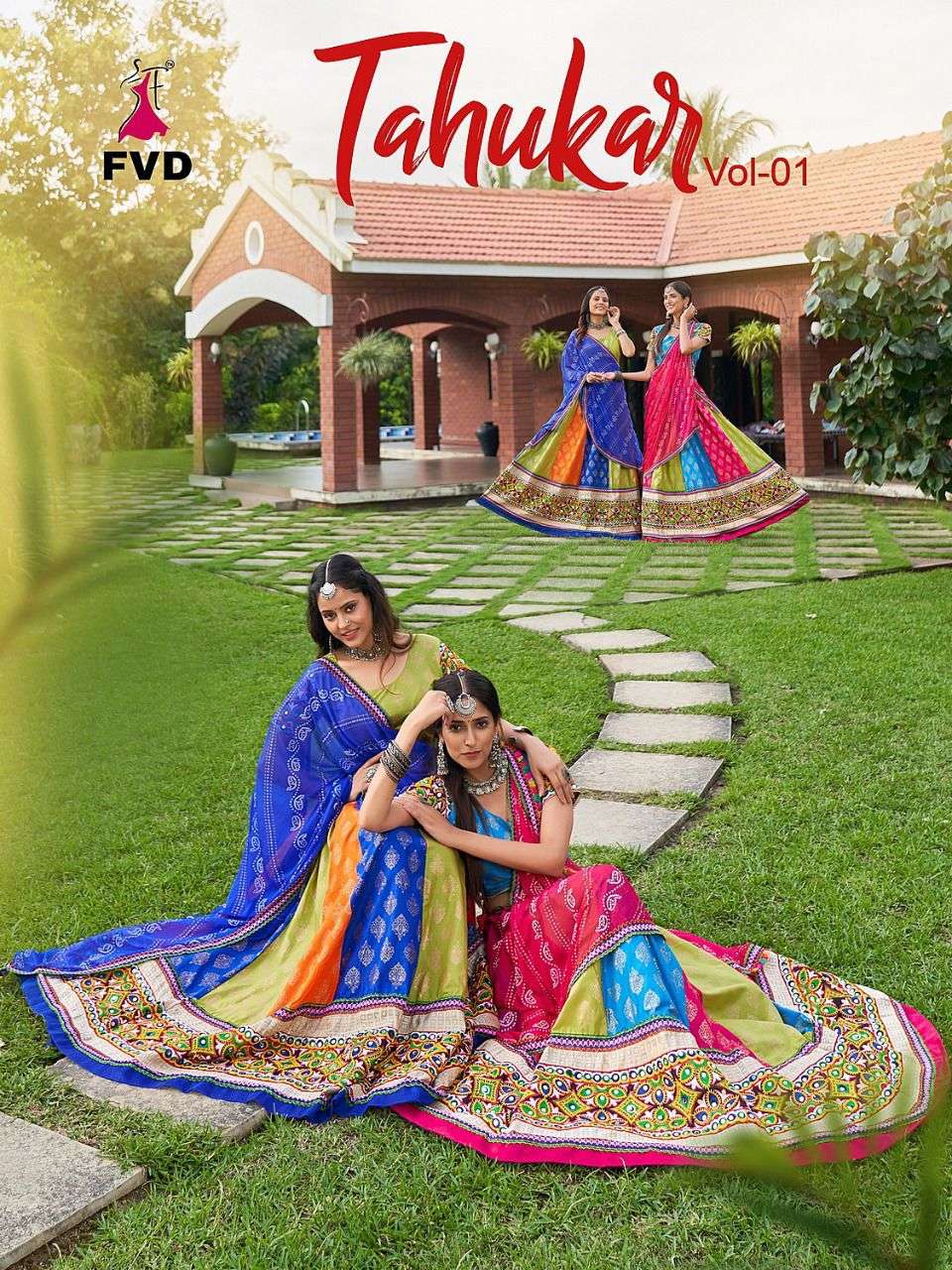 fvd tahukar vol 1 series 1001-1006 cotton lehenga