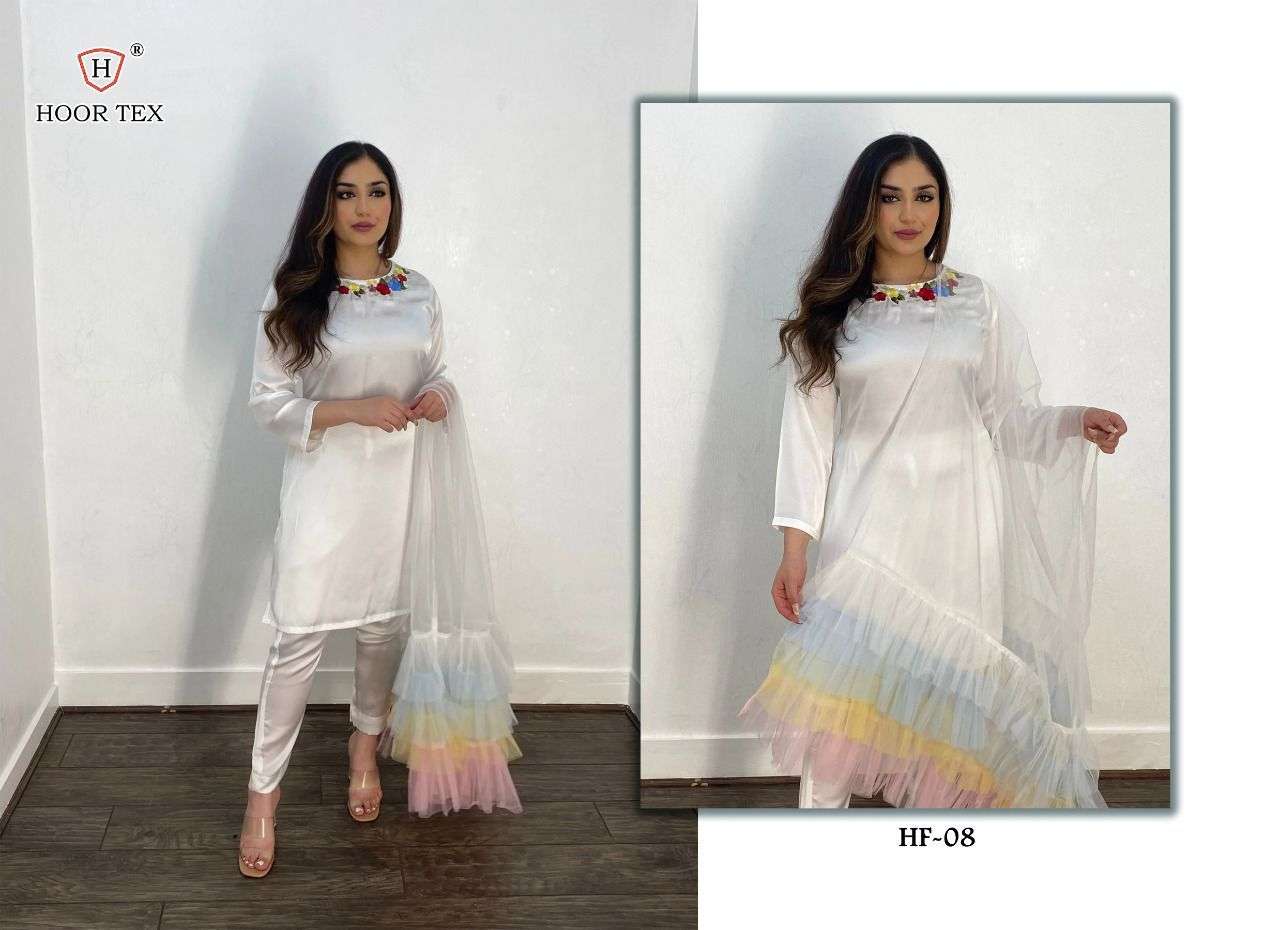 hoor tex hf-08 designer cambric lawn suit 