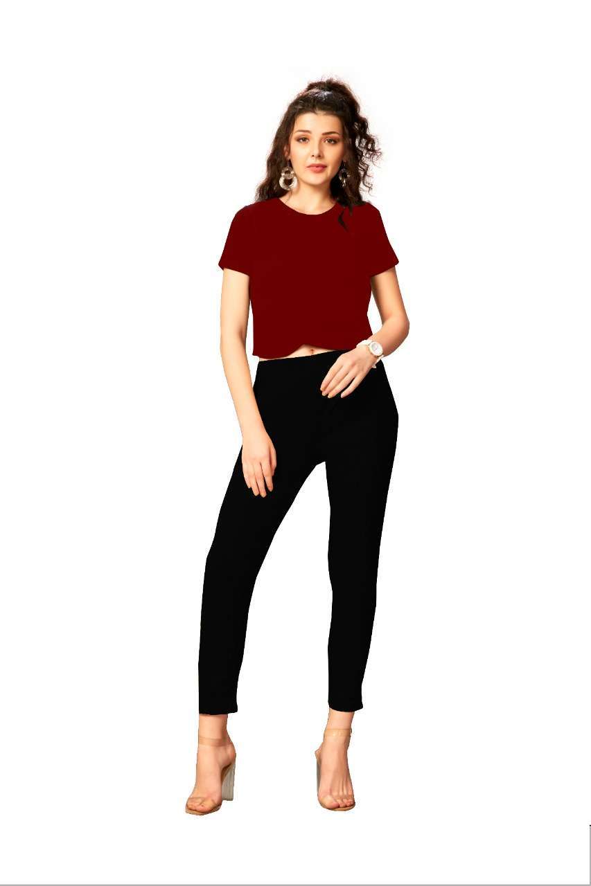 jelite stretchable viscose slub pants 