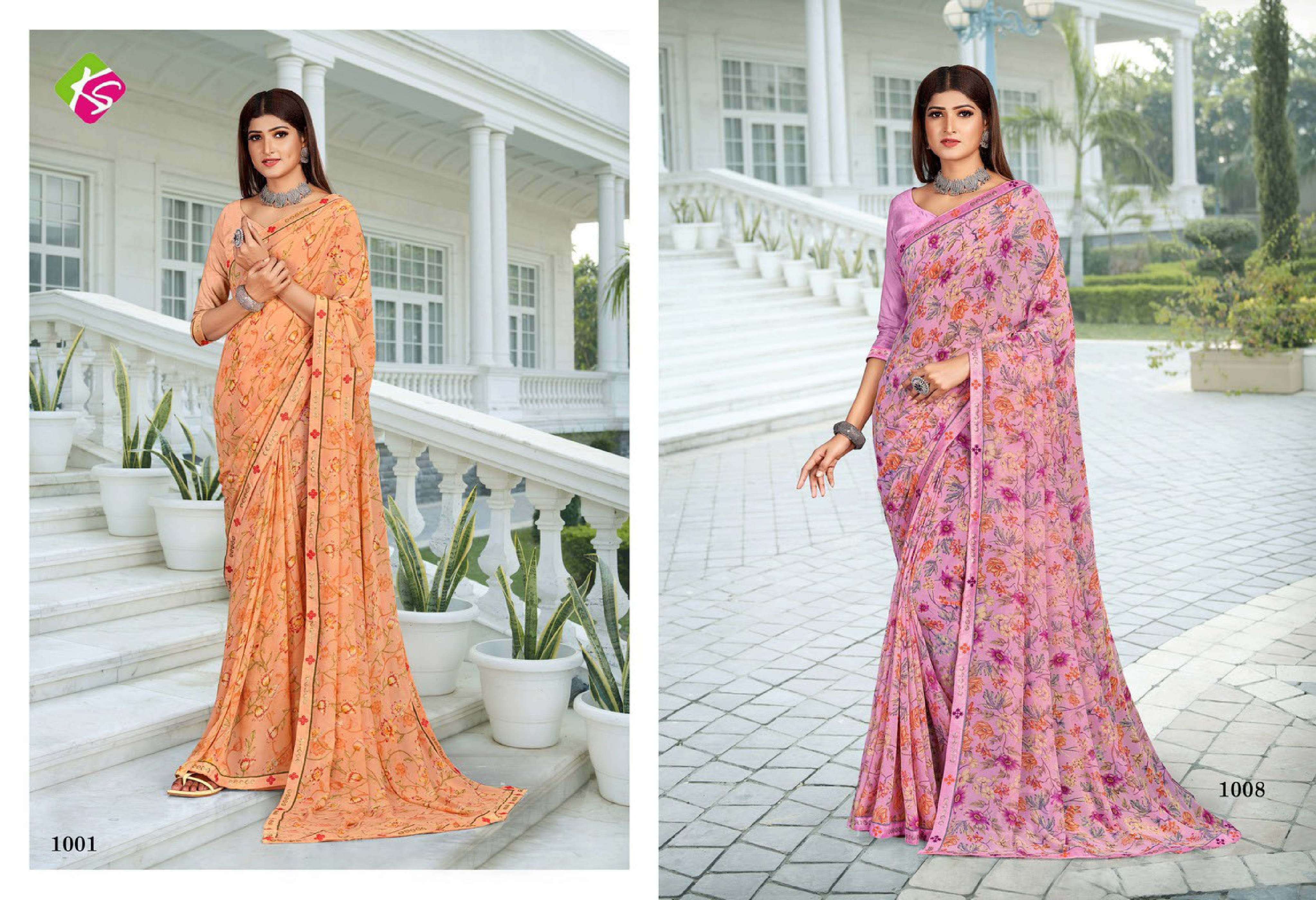 kala silk rupa series 1001-1008 weightless saree