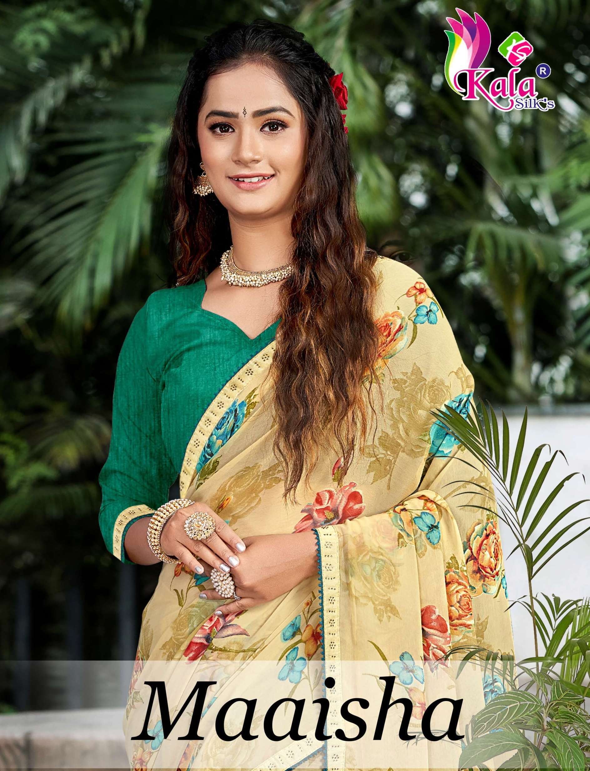 kala silks maaisha series 1001-1008 weightless saree