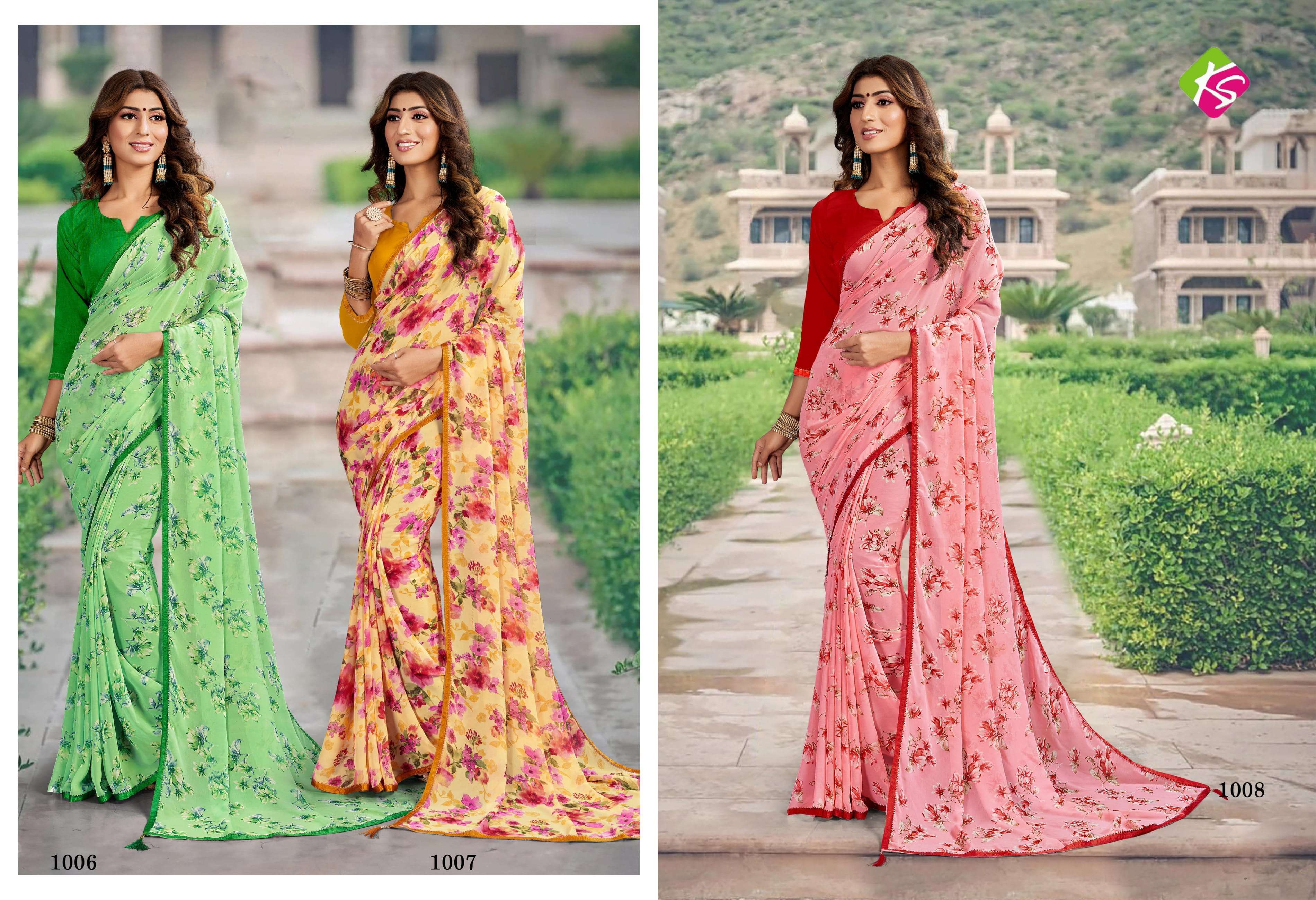 kala silks surprise series 1001-1008 weightless saree