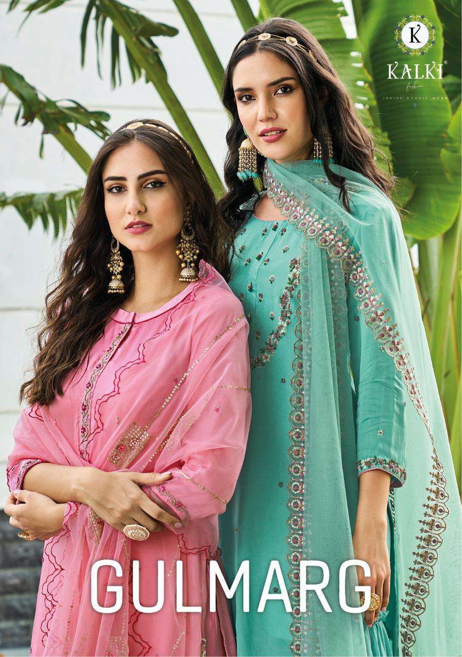 kalki fashion gulmarg series 35001-35006 chinon silk readymade suit