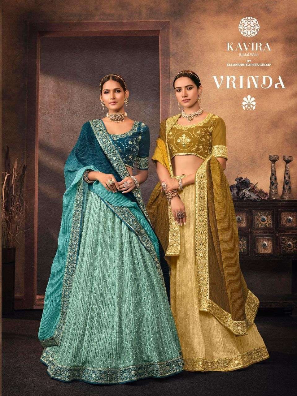 kavira virnda series 501-509 chinon lehenga 