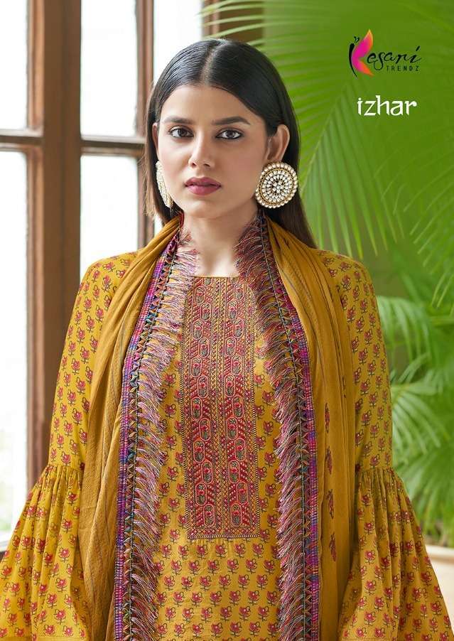 kesari trendz izhar series 01-06 modal silk suit