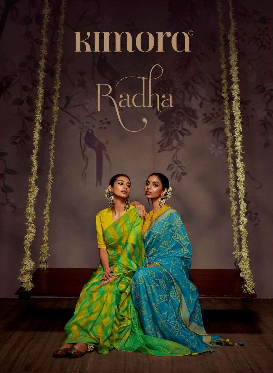 kimora radha designer fancy saree