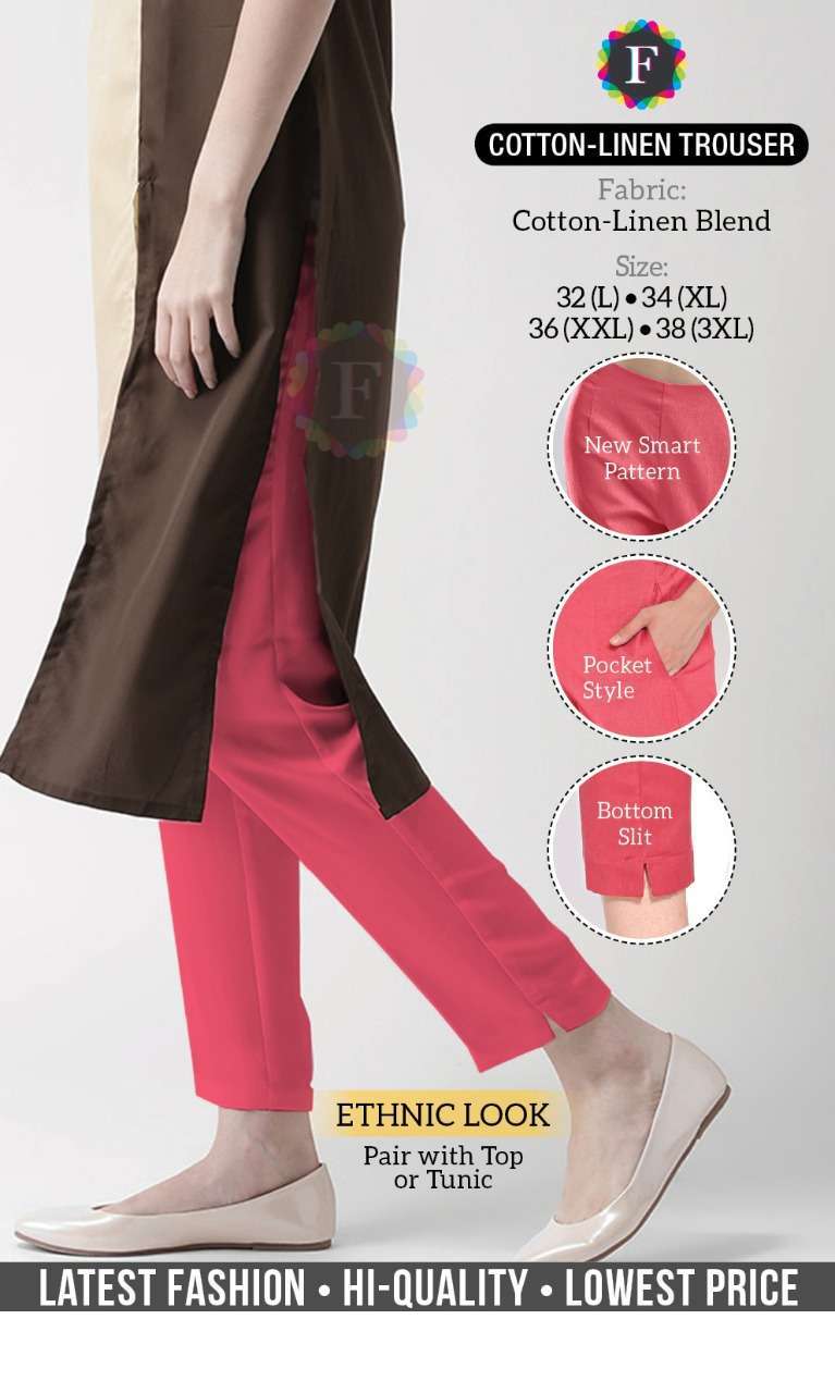 linen pant cotton linen blend pant 