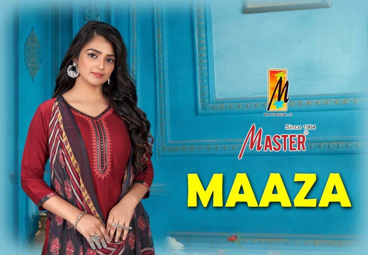 master mazza patiyala series 001-007 rayon readymade suit 