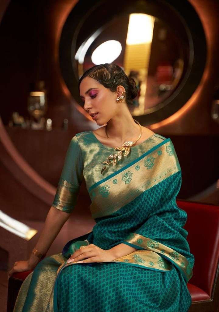 rajtex kurveen silk series 262001-262006 silk saree