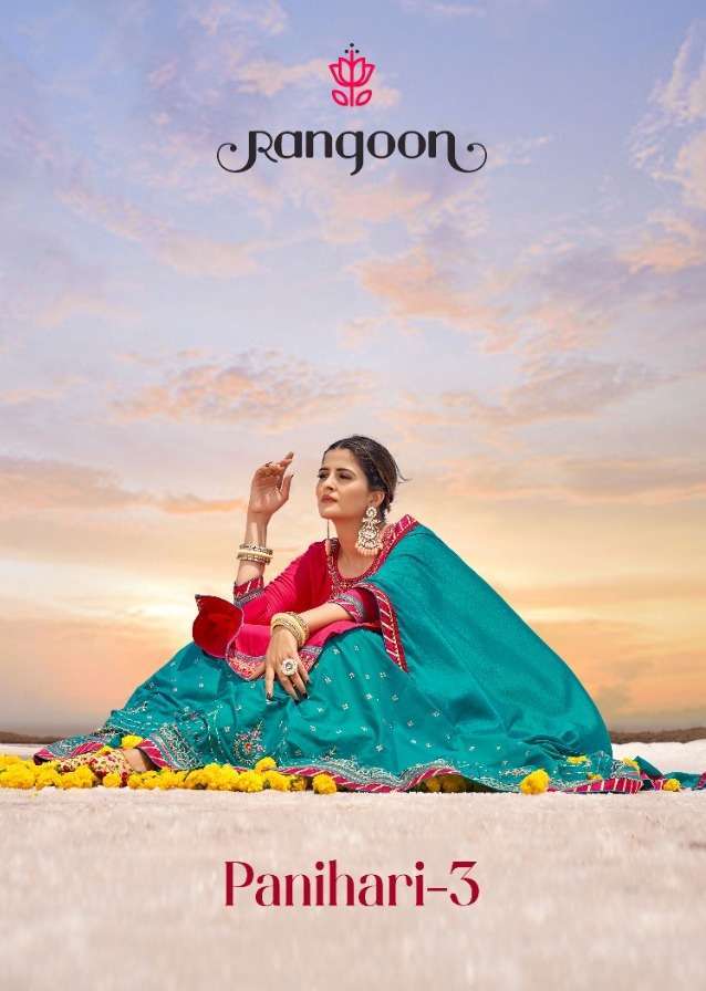 rangoon panihari vol 3 series 3651-3654 airjet rayon readymade suit 