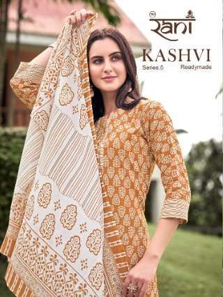 rani kashvi series 5 series 5001-5006 cotton suit