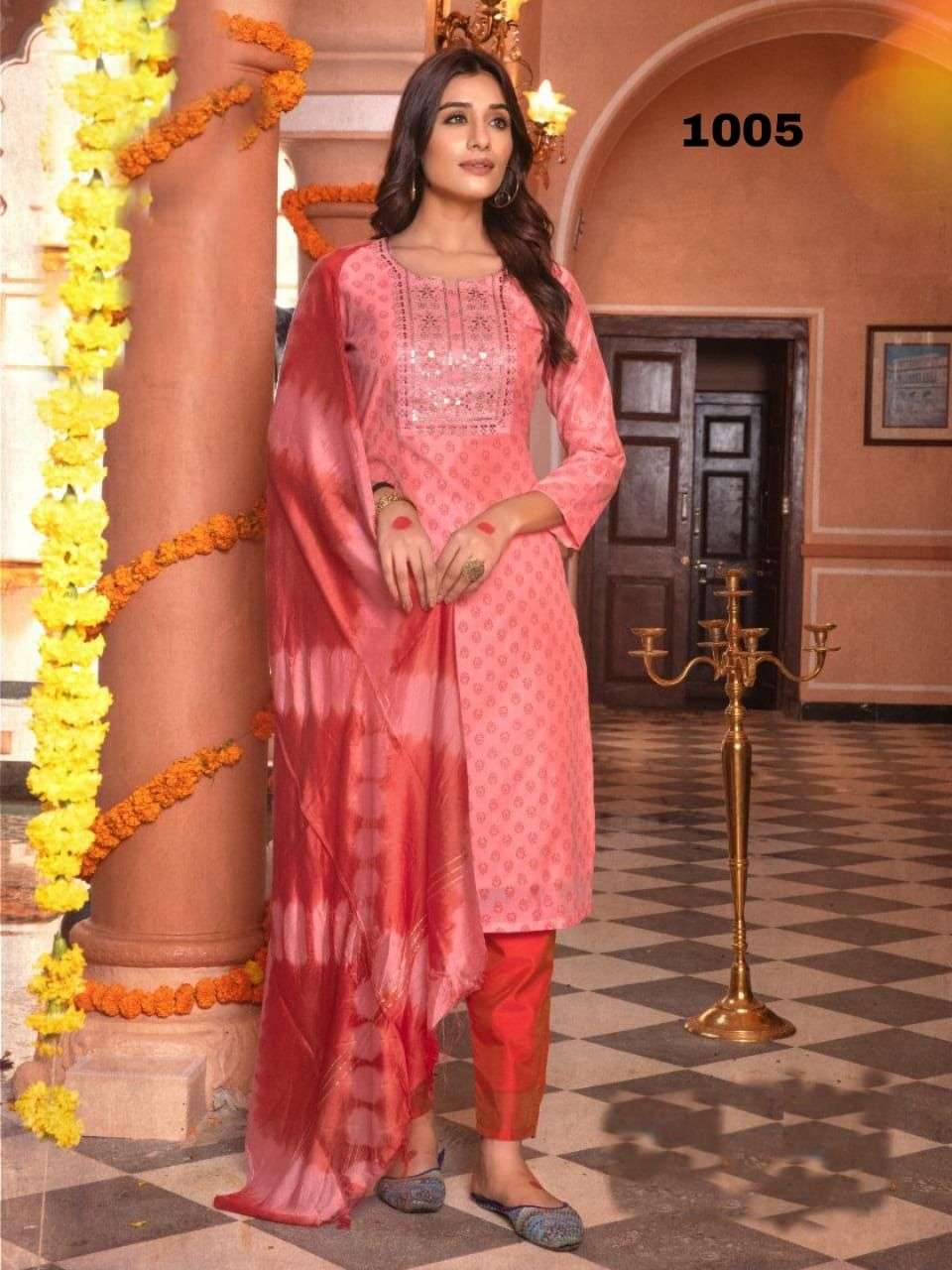 rashima designer chanderi silk suit 