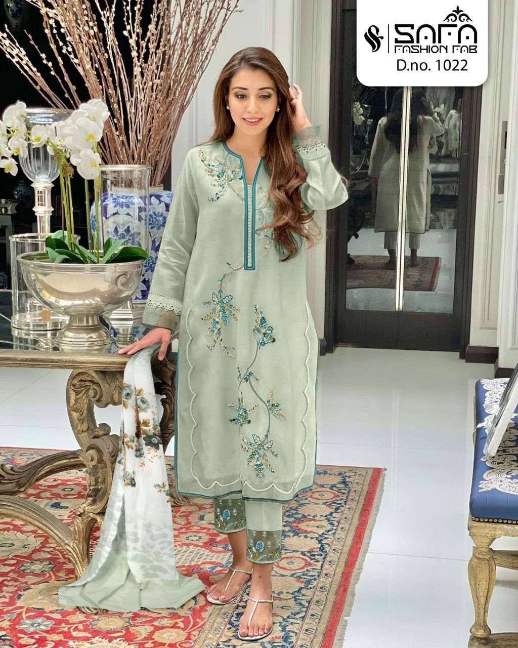 safa fashion fab 1022 designer heavy georgette suit 