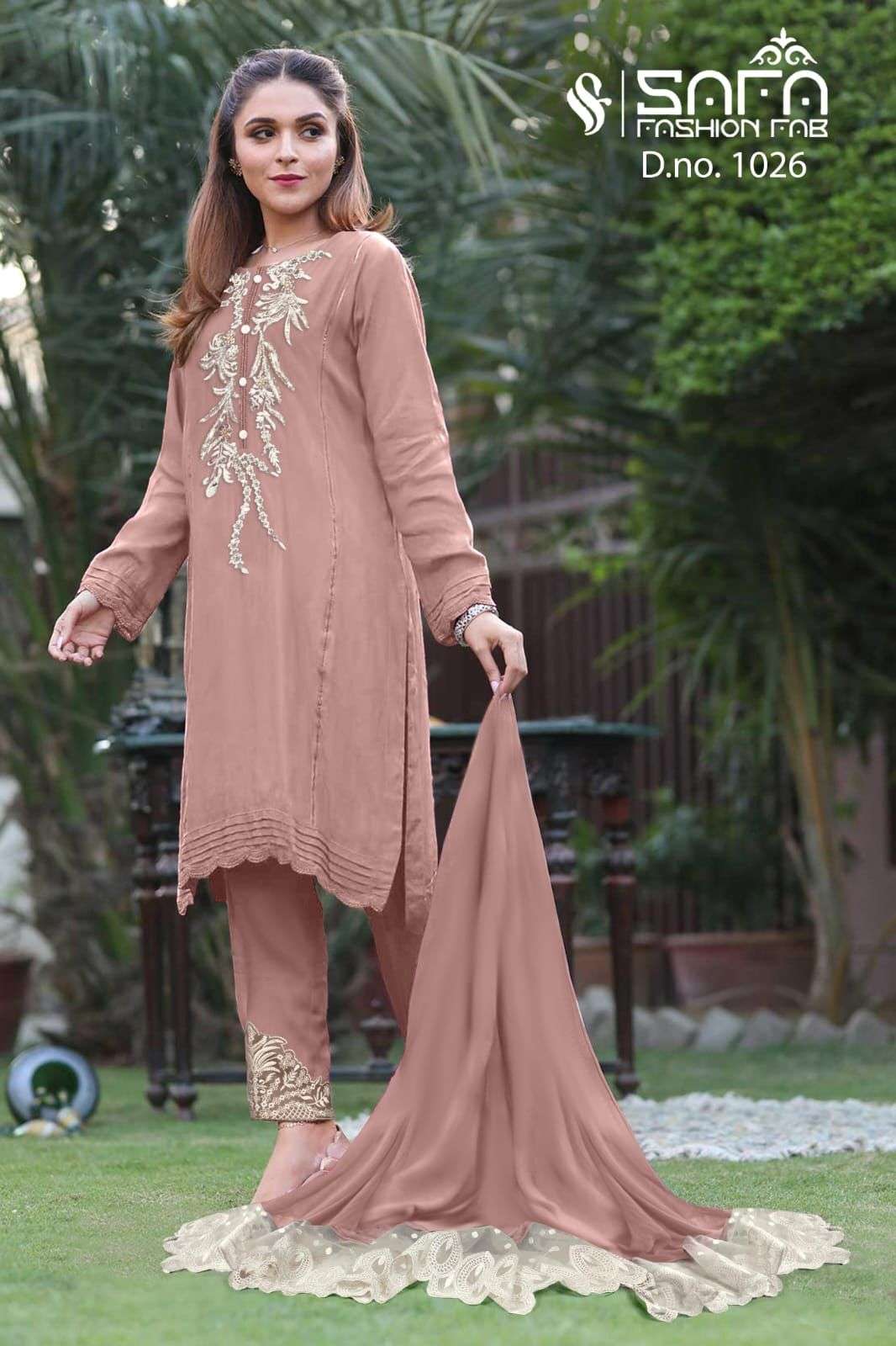 safa fashion sf-1026 designer heavy georgette suit 
