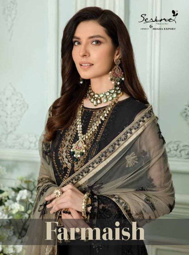 serene farmaish series 47001-47006 faux georgette suit 