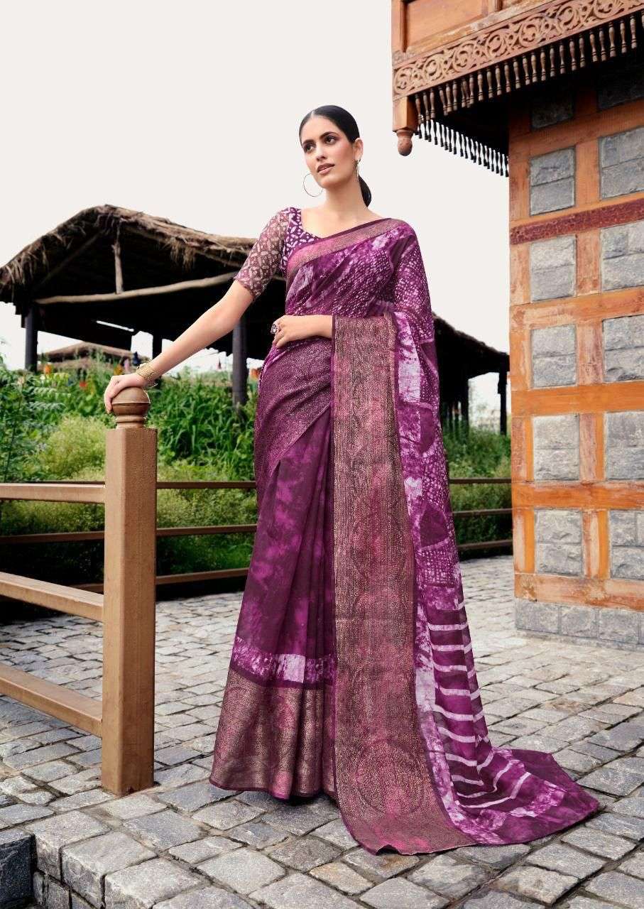 sr designer soft cotton silk saree 