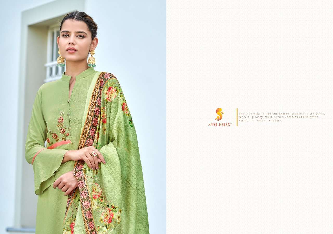 stylemax fiza series 91-96 rayon readymade suit