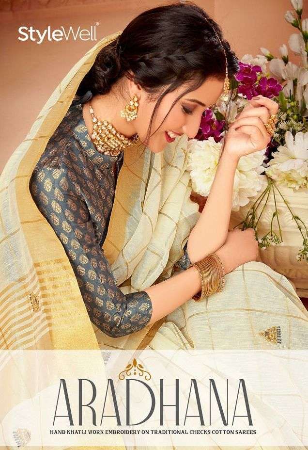 stylewell aradhana series 1001-1007 cotton saree