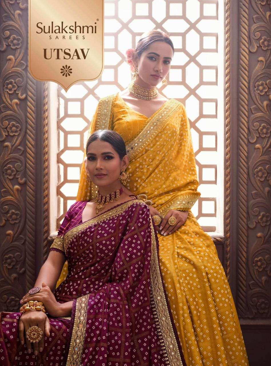 sulakshmi utsav series 1201-1210 fancy saree