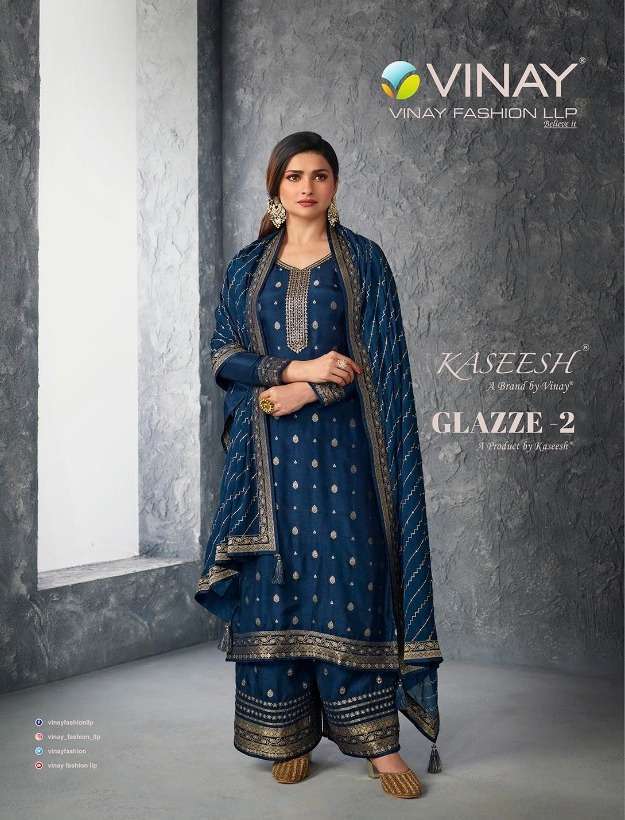 vinay glazze vol 2 series 61801-61806 dola jacquard suit 