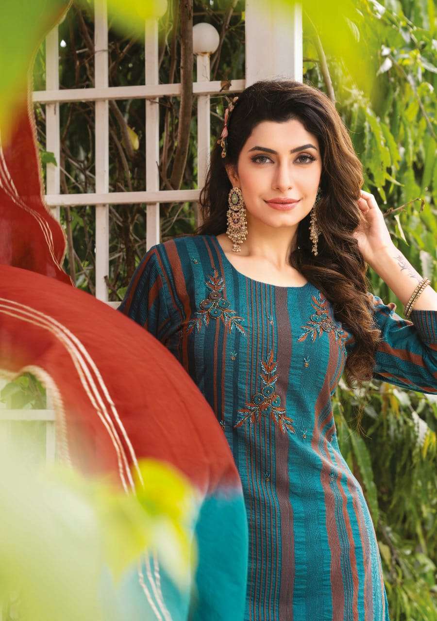 wanna bahara vol 2 series 101-106 Heavy Nylon Viscose suit