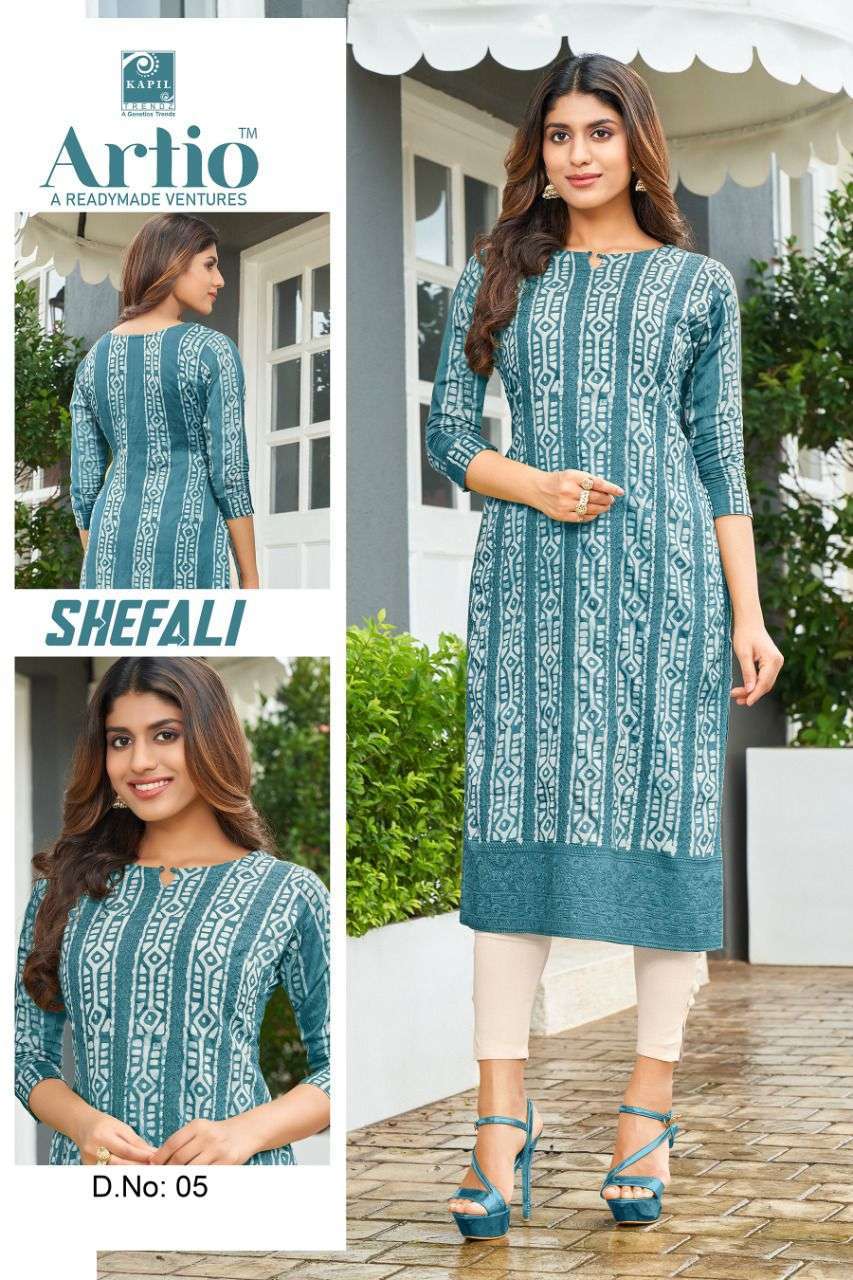artio shefali series 01-06 heavy gadwal chanderi kurti