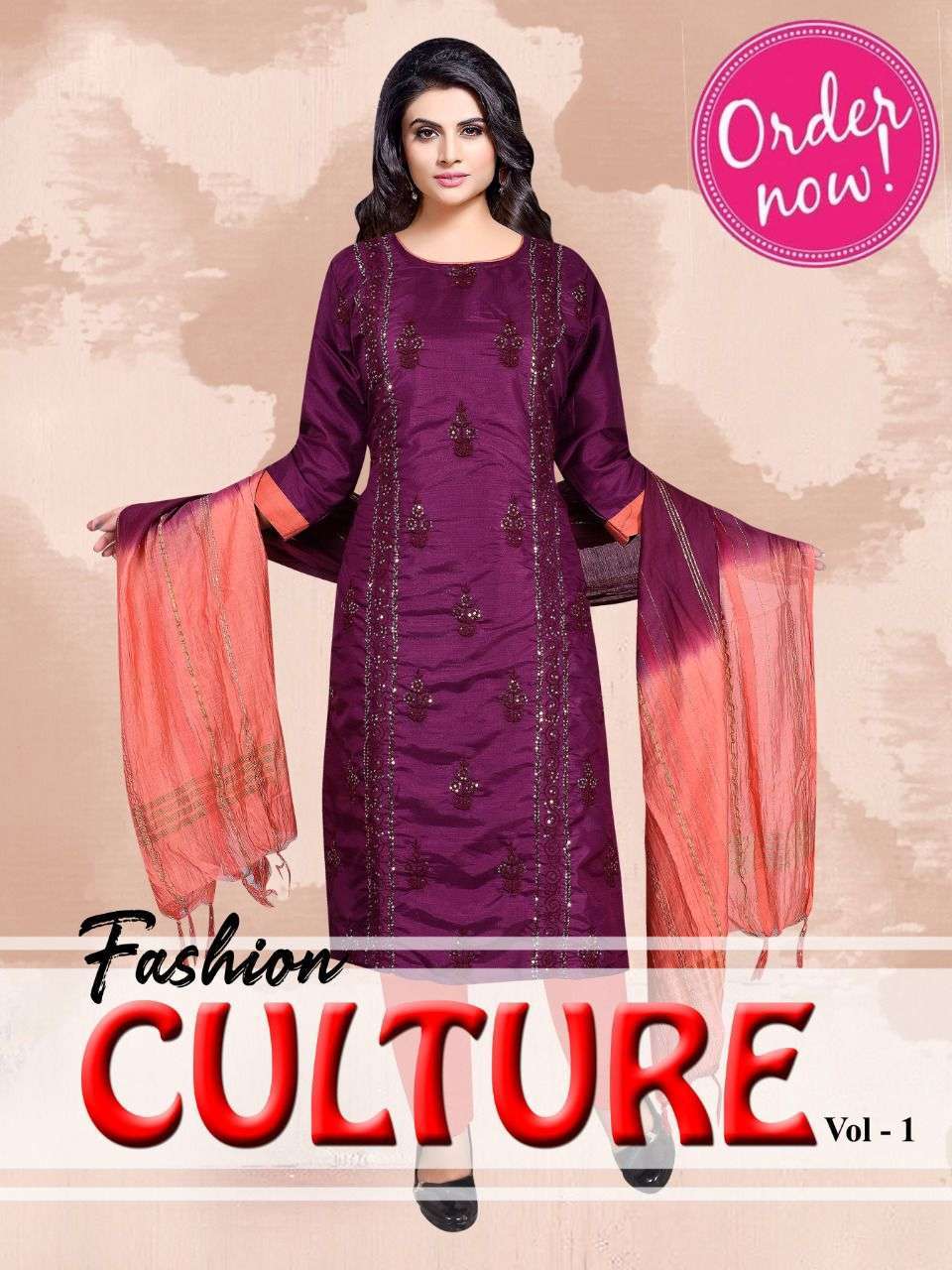 beauty culture vol 1 series 101-108 silk readymade suit 