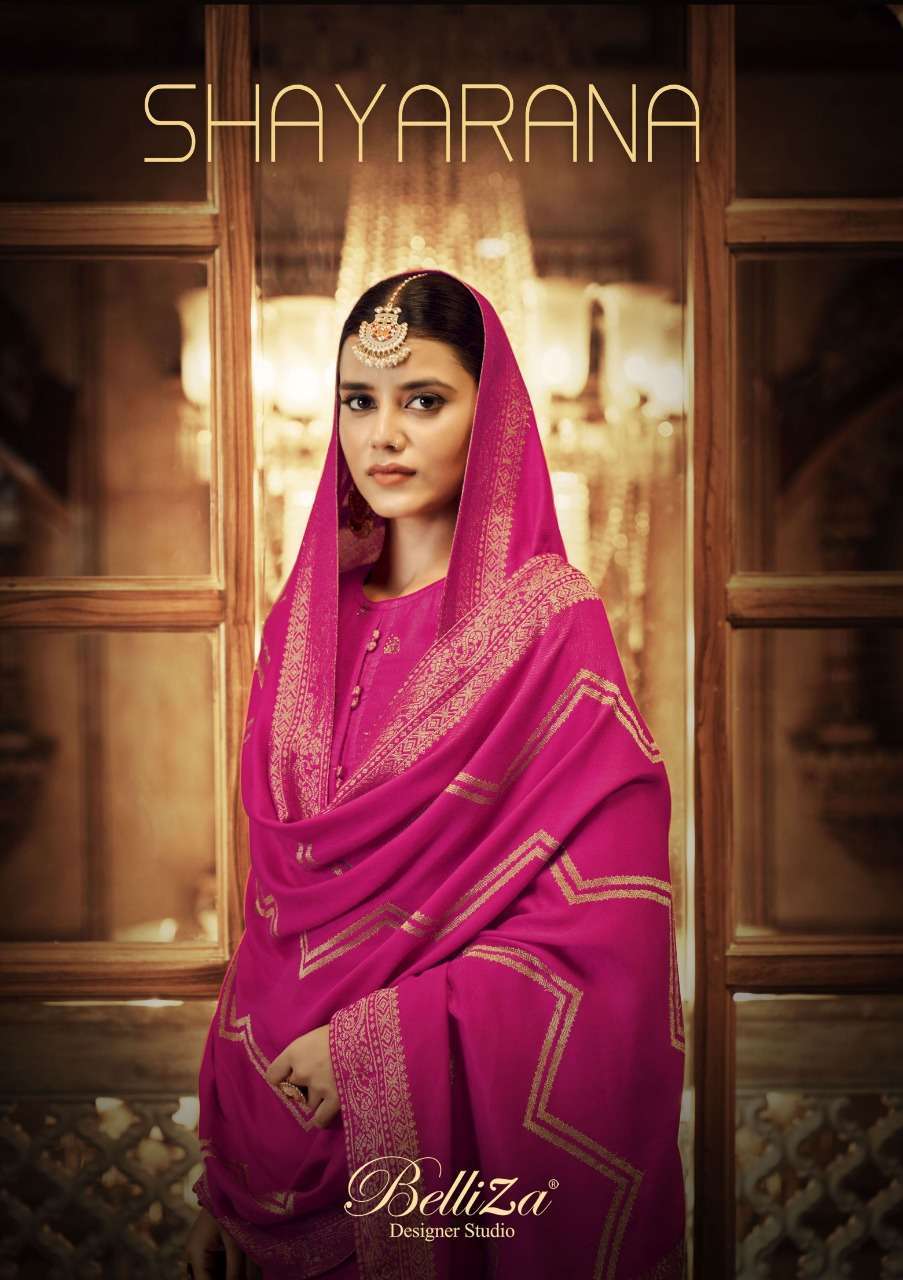 belliza shayarana series 748001-748006 pure viscose suit
