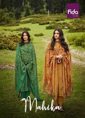 fida mahika series 1001-1006 pure silk suit 