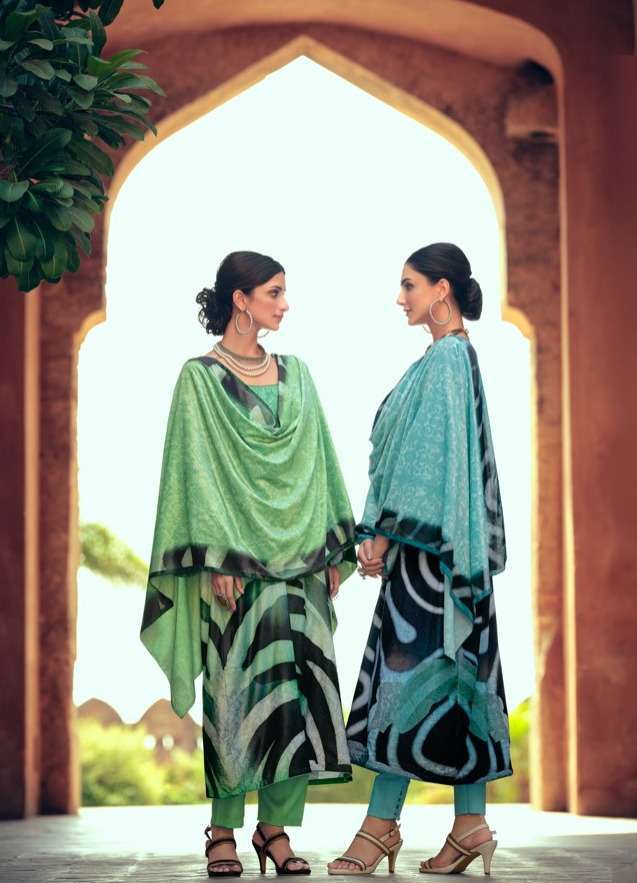 fida neel series 1001-1006 digital velvet suit 