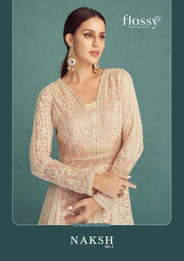 flossy naksh vol 4 series 361-363 real georgette suit 