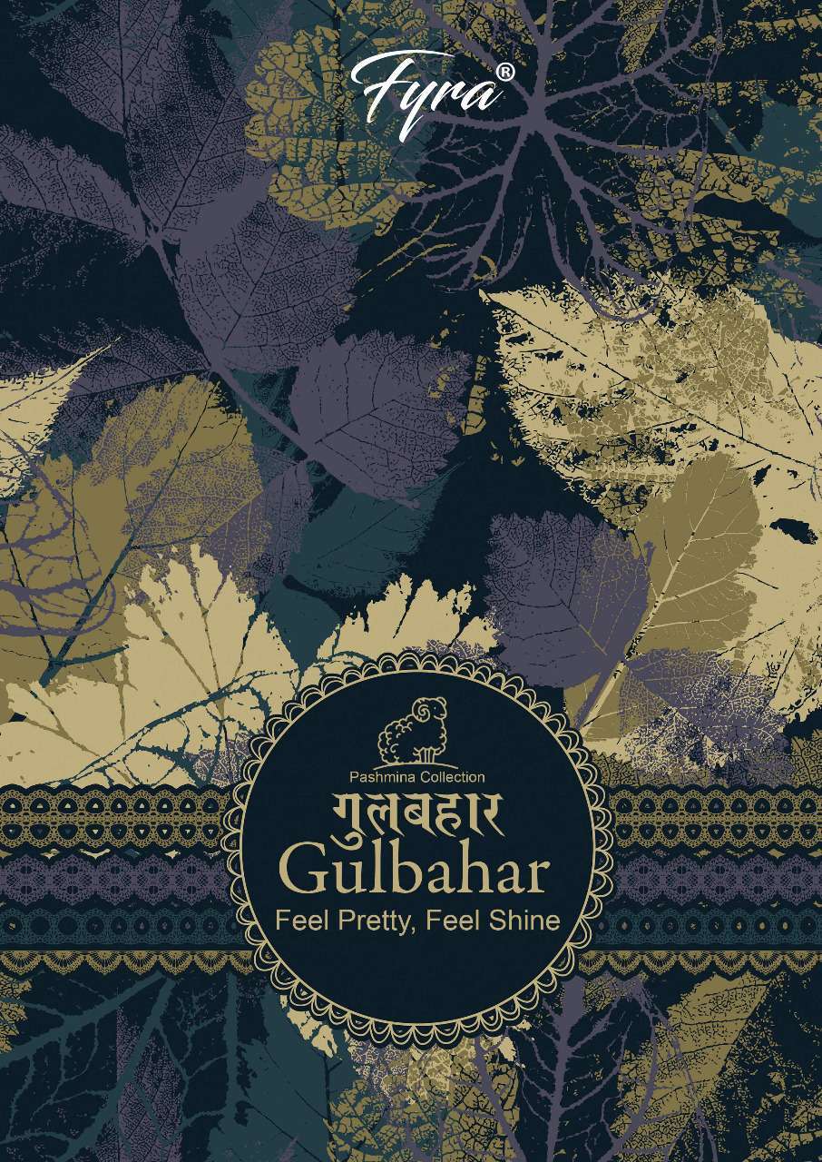 fyra gulbahar series 936001-936008 pure pashmina suit 