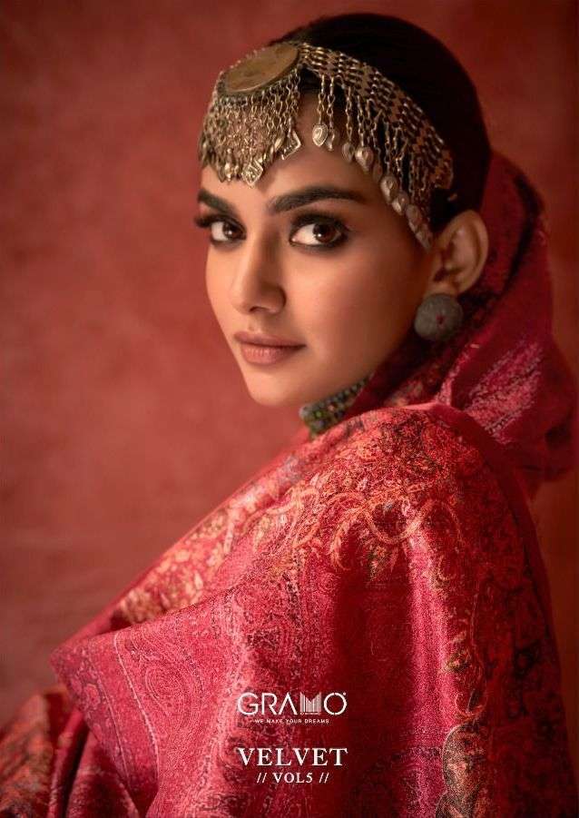 gramo velvet vol 5 series 1001-1004 heavy velvet suit 