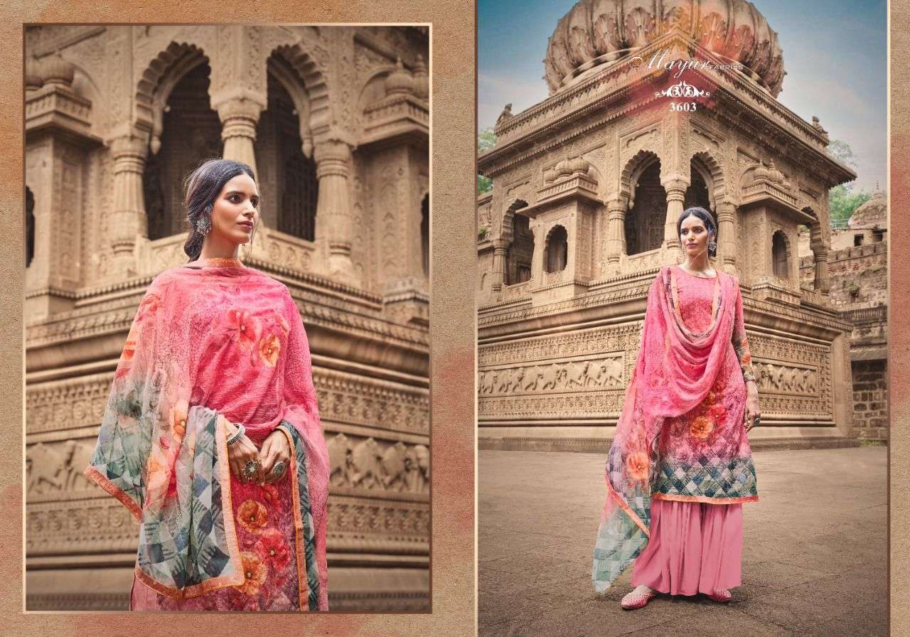 hansa mayur fabrics designer fancy suit 