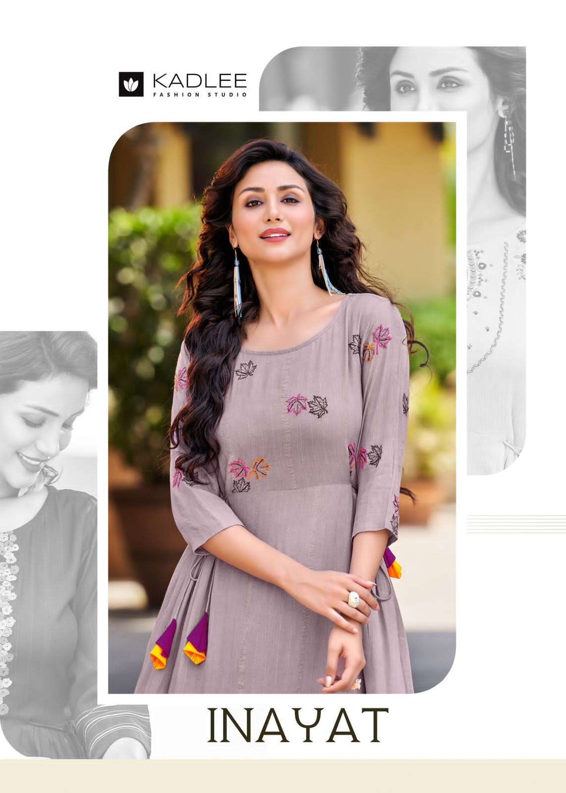 kadlee inayat series 2001-2006 rincle rayon lurex kurti 