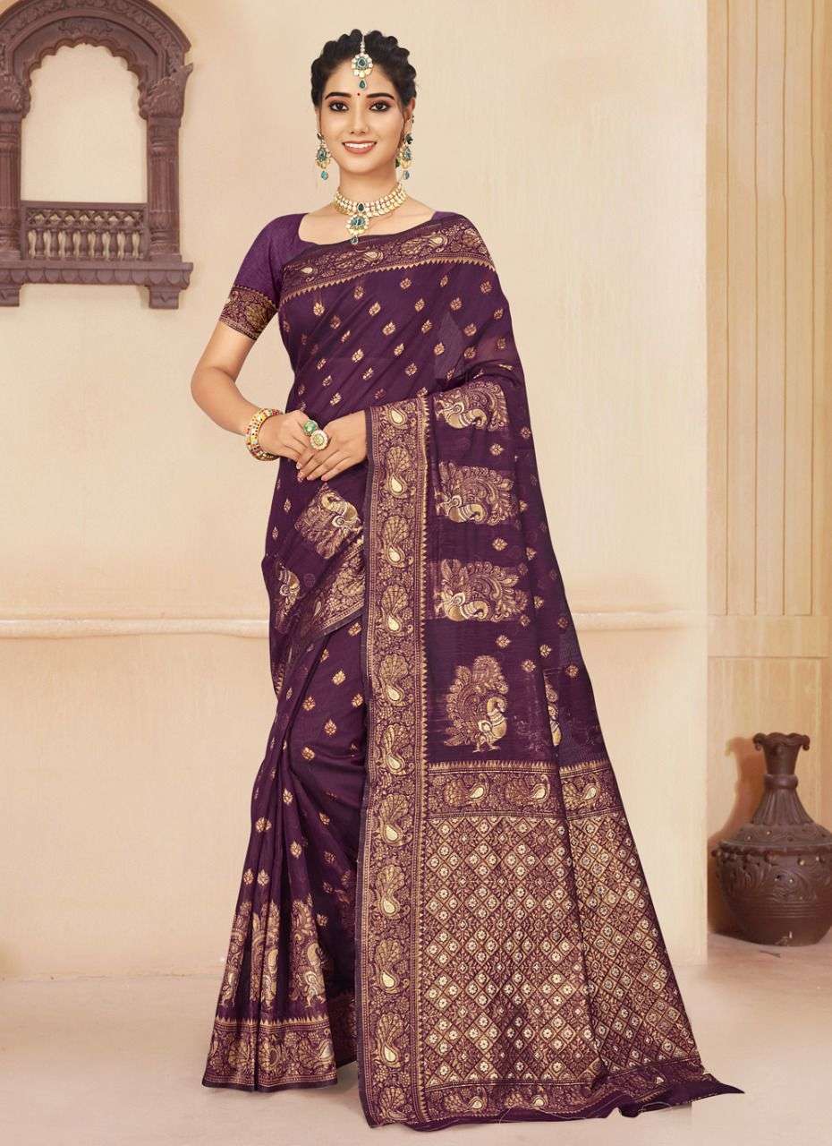 mansi vol 2 designer cotton silk saree 