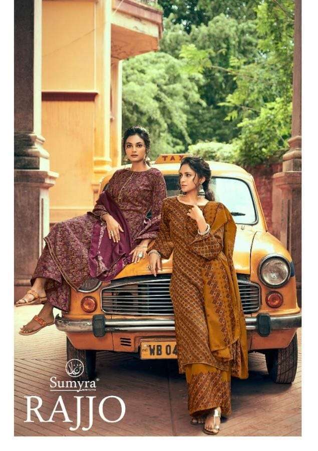 radhika rajjo series 35001-35008 pure pashmina suit 