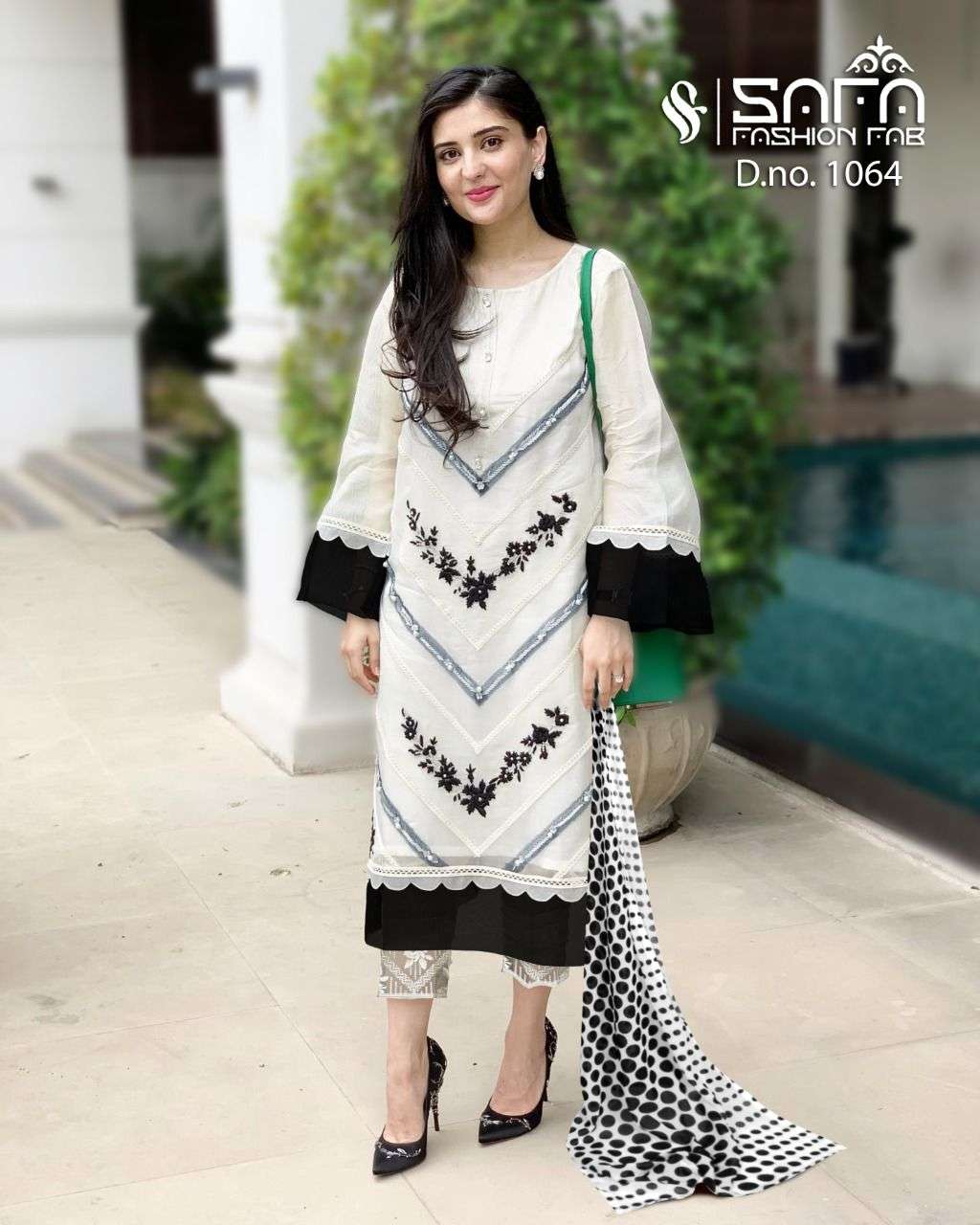 safa fashion sf-1064 designer heavy georgette suit
