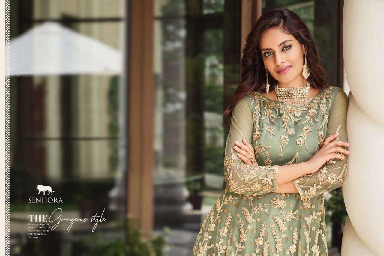 senhora sharmin designer pure butterfly net suit 