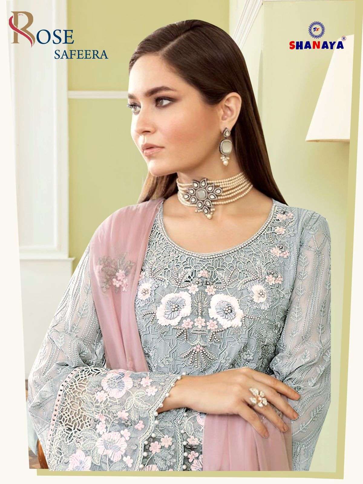 shanaya rose safeera series 15001-15004 heavy faux georgette suit
