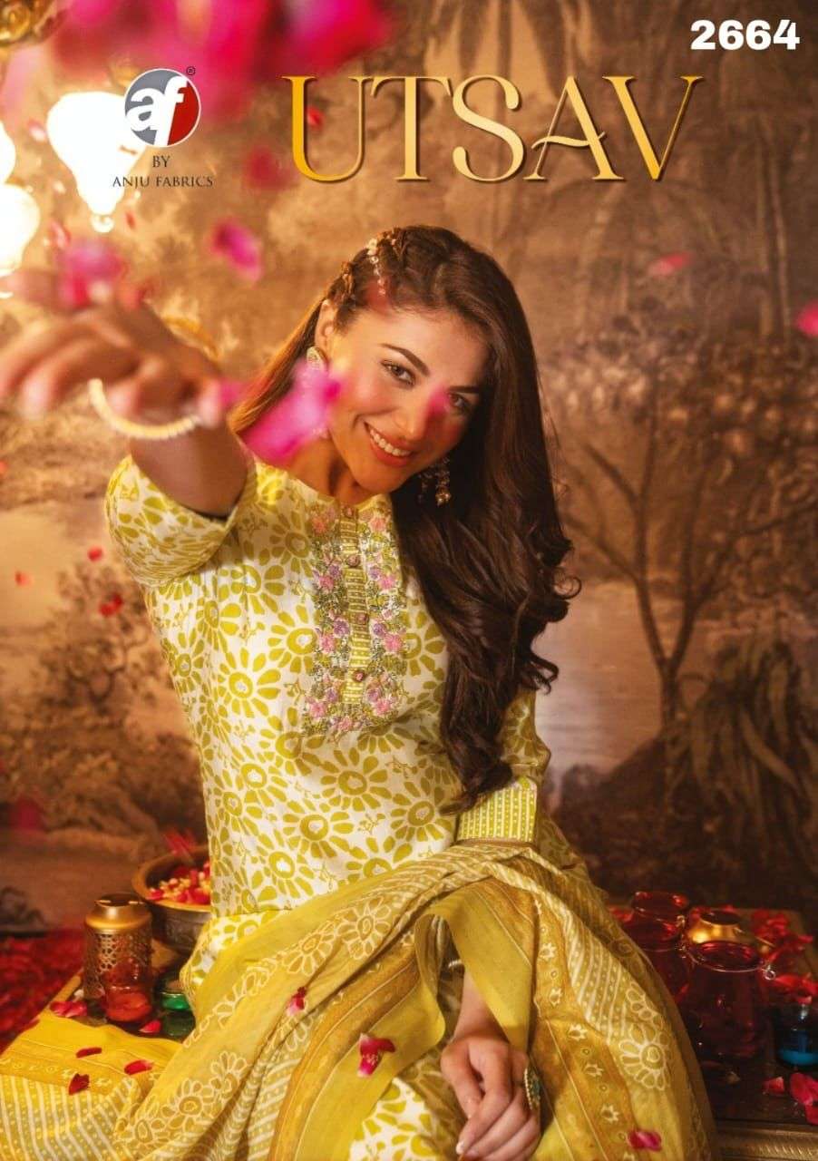 utsav designer pure modal silk suit 