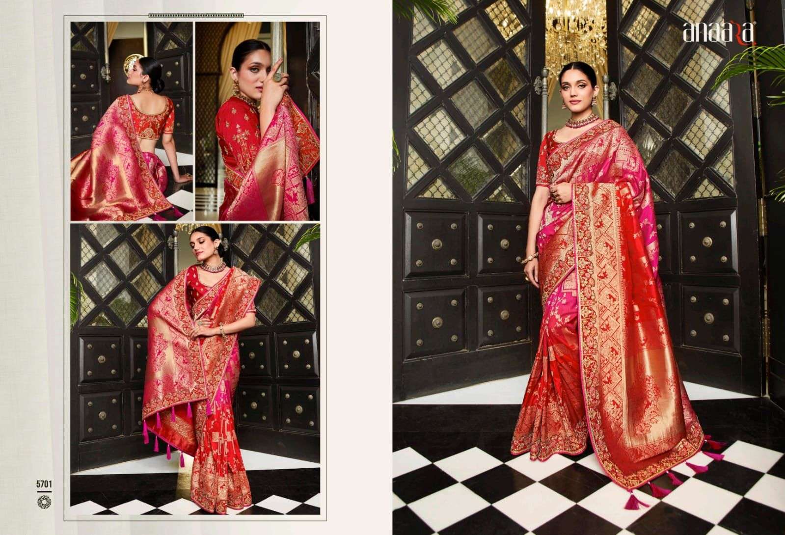 anaara tathastu series 5701-5709 fancy saree
