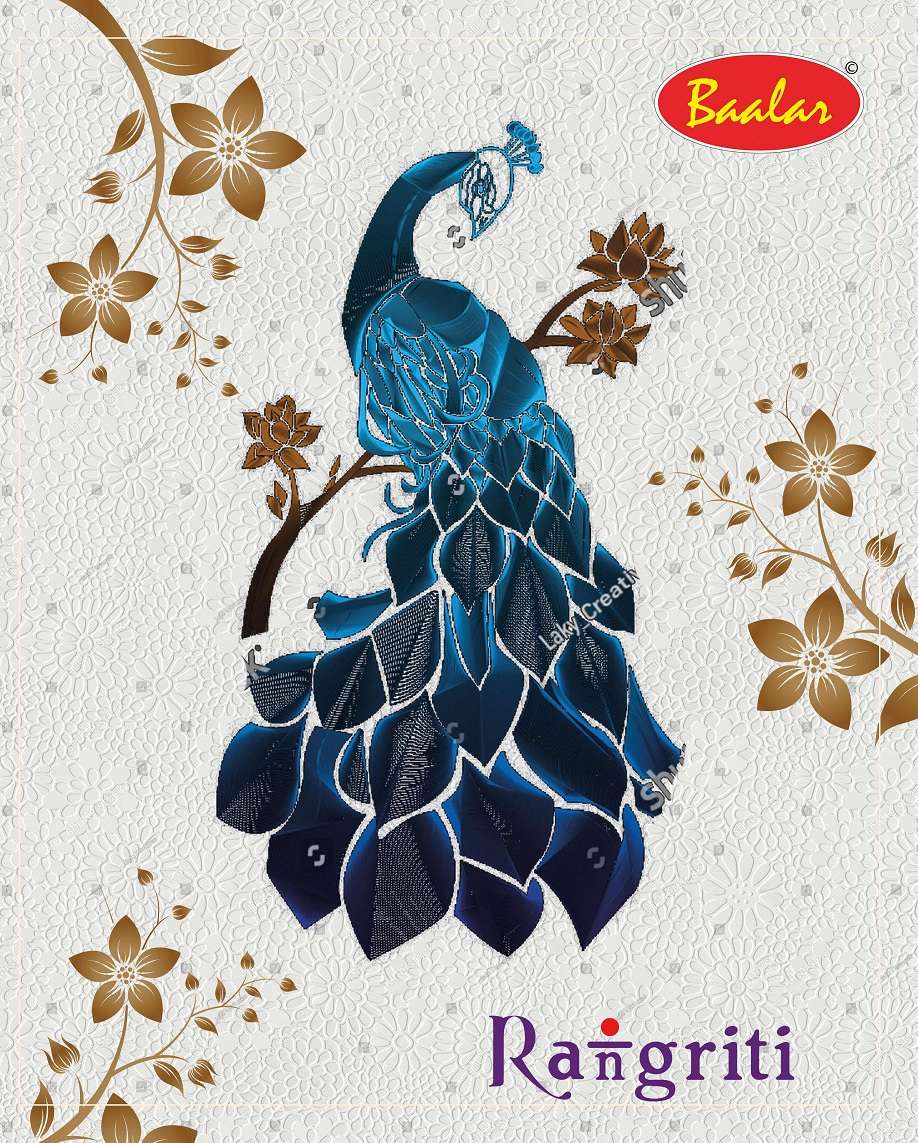 Baalar Rangriti Vol-1 series 1401-1418 pure cotton suit 
