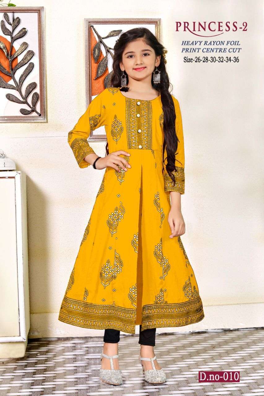 banwery princess vol 2 series 1001-1006 pure rayon kurti 
