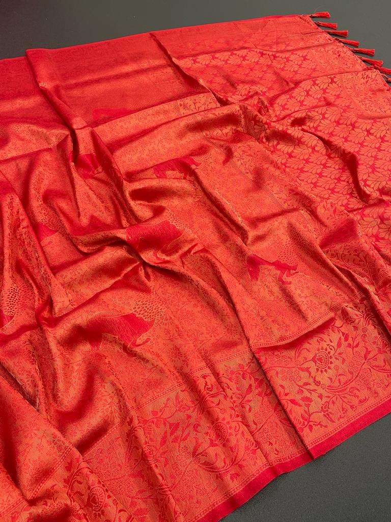bt-11 horse designer softy silk saree