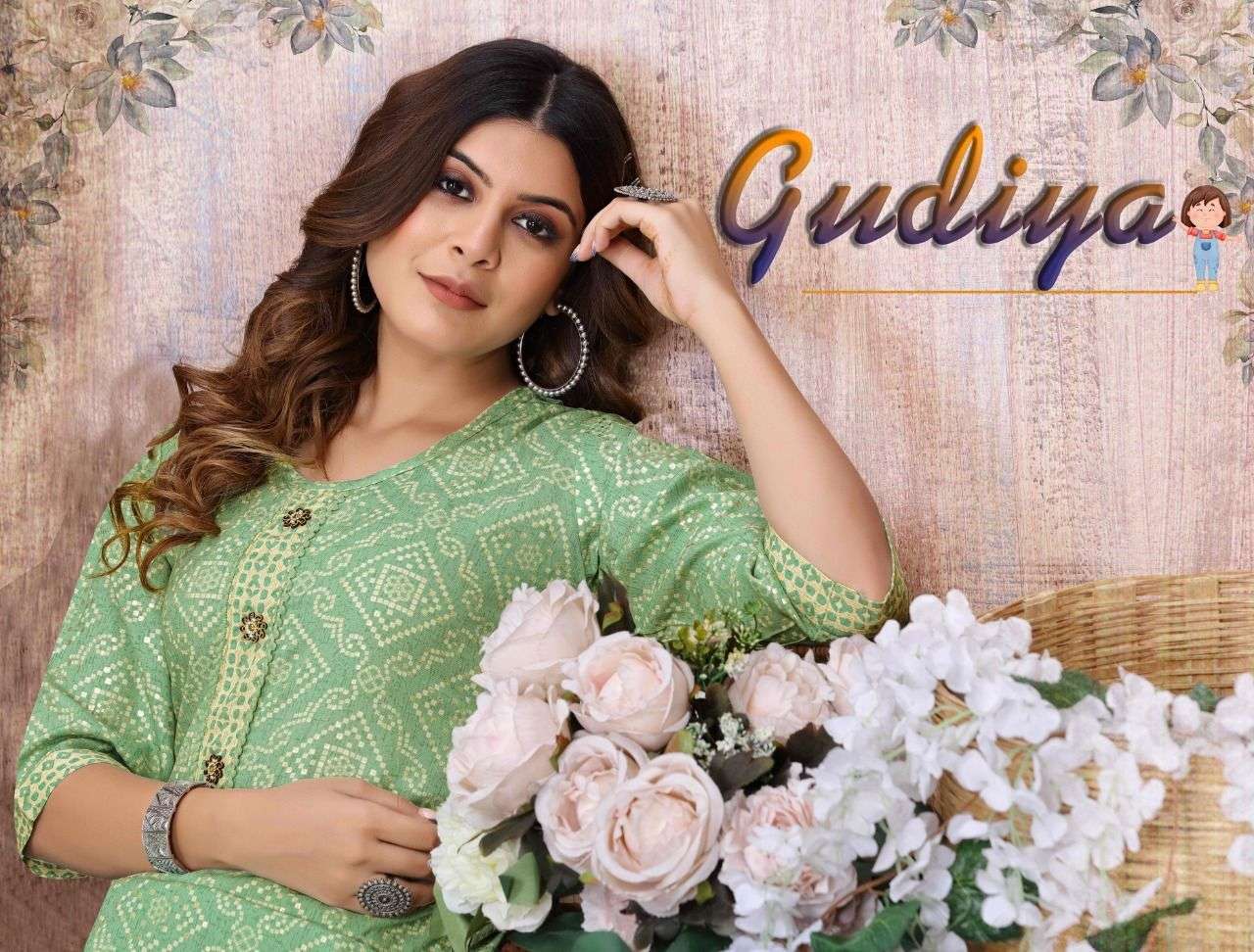 ft gudiya series 01-06 14 Kg Heavy Rayon kurti