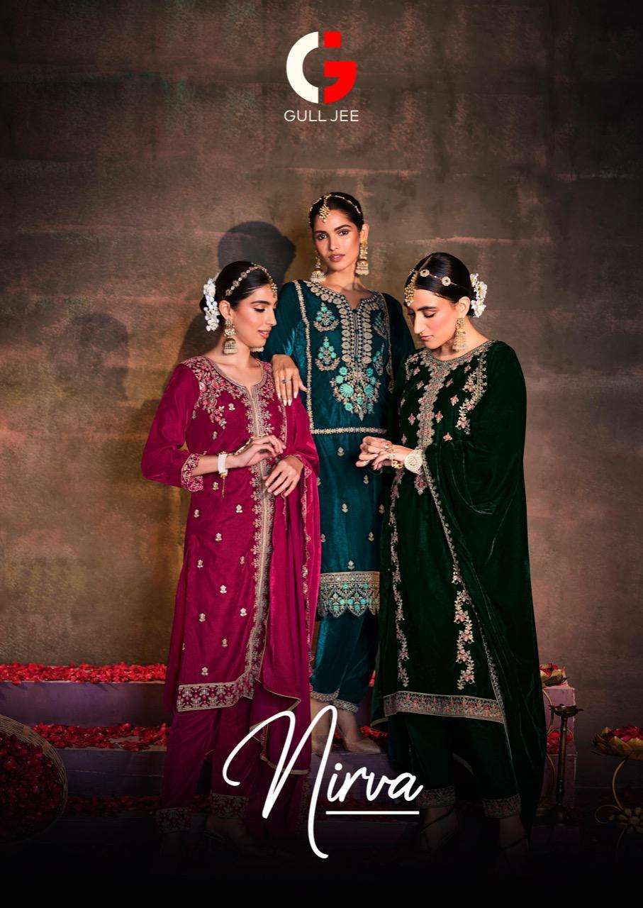 gull jee nirva series 15401-15406 velvet suit 