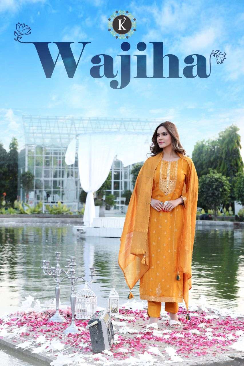 k fashion wajiha pure viscose silk readymade suit 