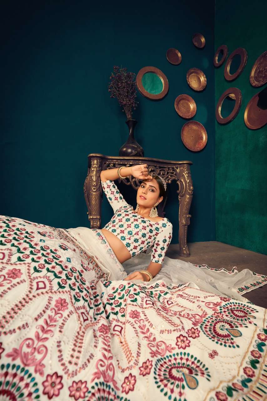 livasha 8 designer georgette lehenga 
