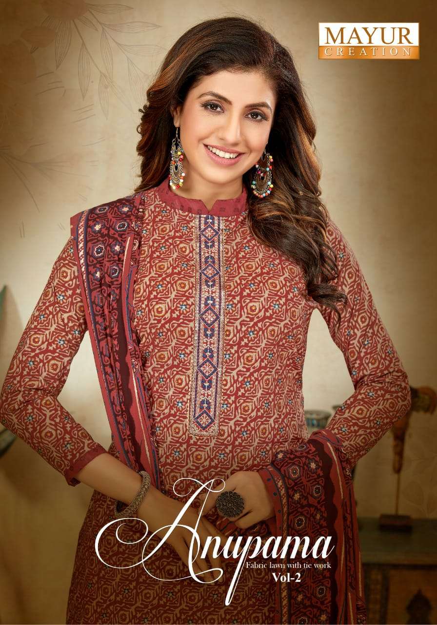 Mayur Anupama-2 series 2001-2010 pure cotton suit 